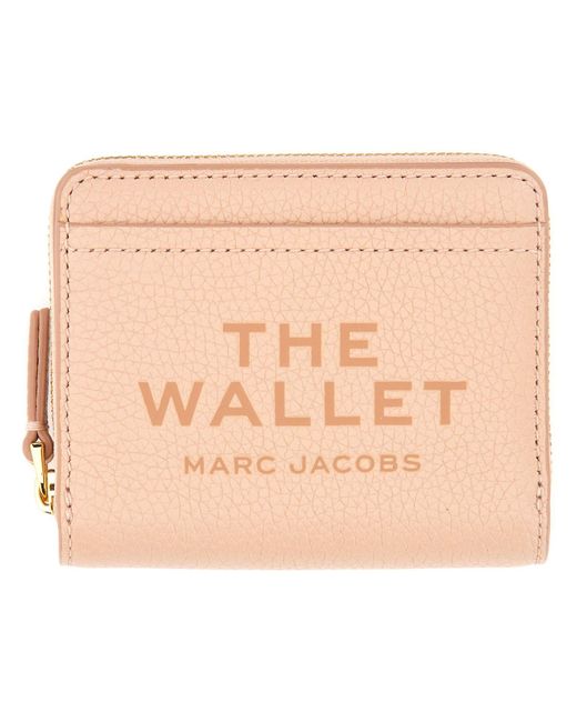 Marc Jacobs Natural "The Compact" Mini Wallet