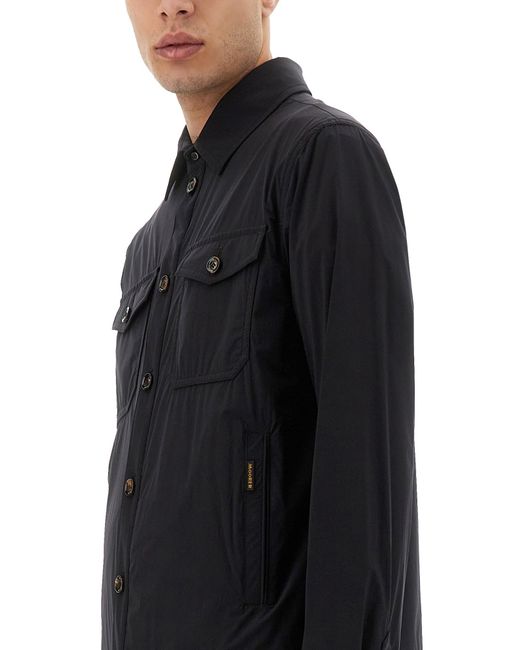 Giacca "Ade-Ac" di Moorer in Black da Uomo