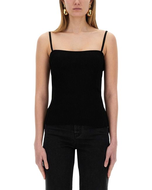 Jacquemus Black The Top Sierra