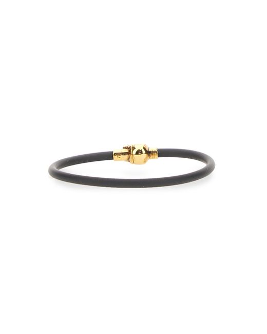 Bracciale Skull di McQueen in White da Uomo