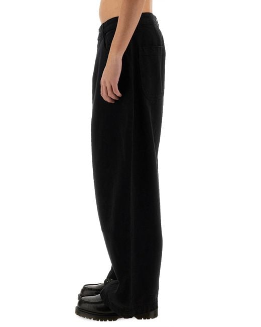 Jeans "Replacement" di YMC in Black da Uomo