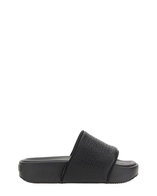 Y-3 Black Slide Sandal
