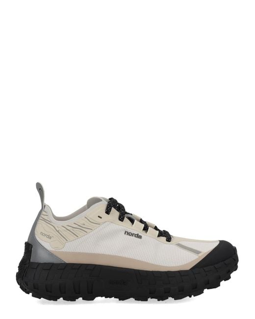 Norda White Sneaker "Cinder Bio-Dyneema"