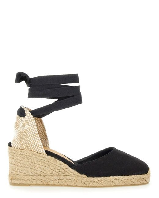 Castaner Black Espadrille Cute