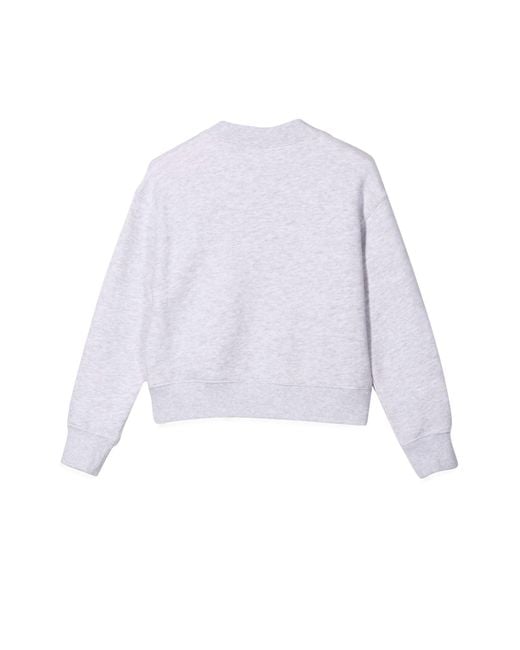 Felpa Con Stampa Bear di Palm Angels in White