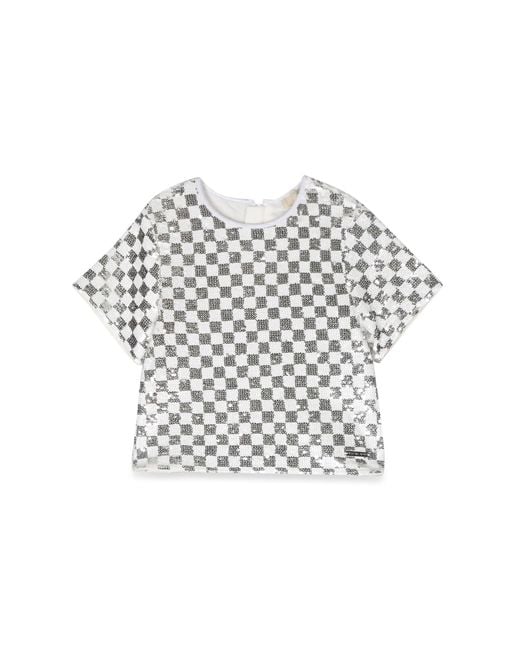 Michael Kors White Top Mc Squares