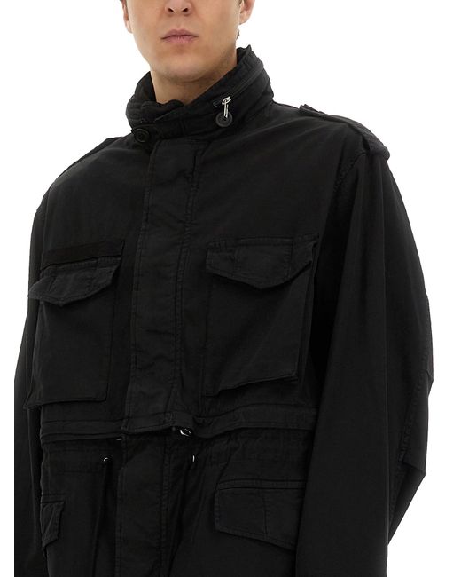 Giacca Dissected di Helmut Lang in Black da Uomo