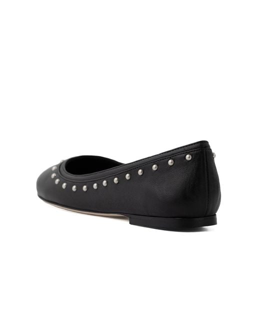 Elizee Black Gemma Flat