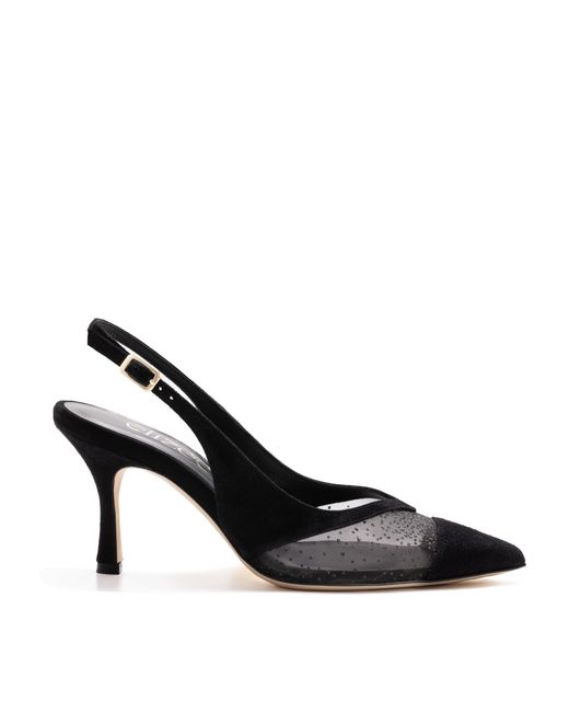 Elizee Black Alma Pump