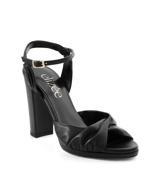 Elizee Black Simone Sandal