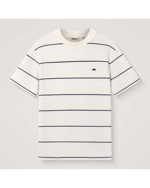Ellesse White Verri Tee Off for men