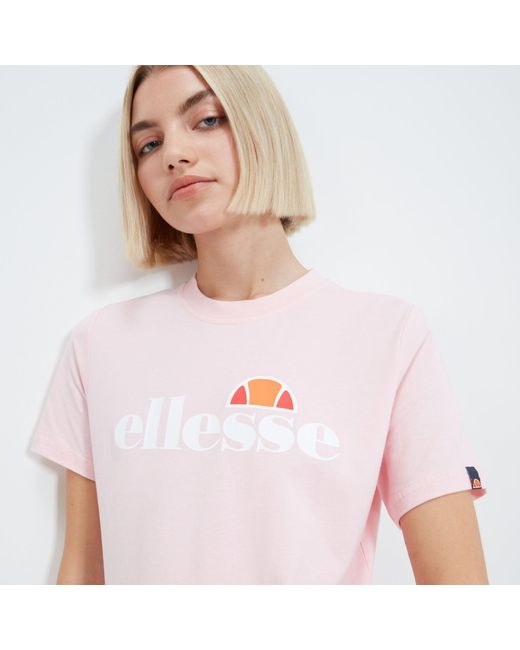 Ellesse Pink Albany T-Shirt Light