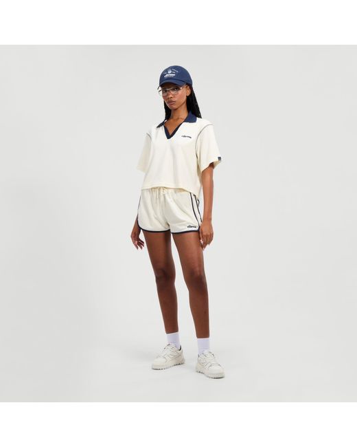 Ellesse White Flor Short Off