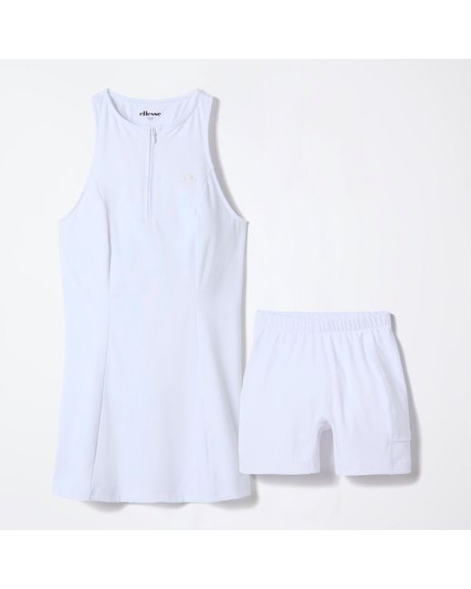 Ellesse White Felmon Tennis Dress