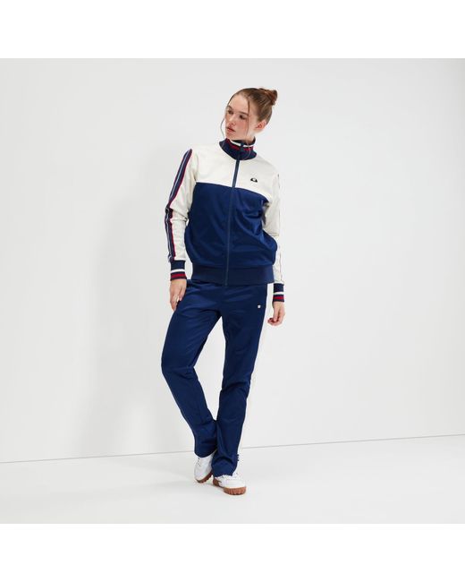 Ellesse Blue Rowe Track Top