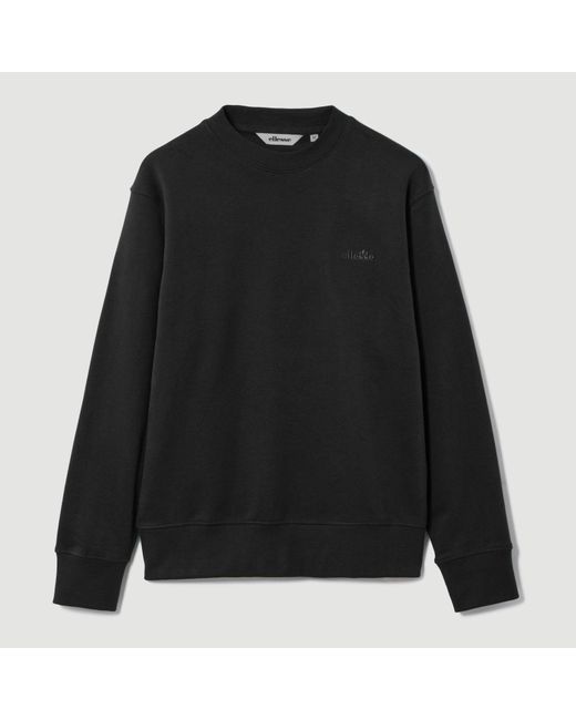 Ellesse Black Corcolle Sweatshirt for men