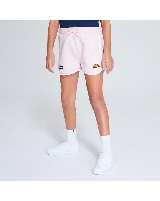 Ellesse White Victena Shorts Light