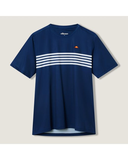 Ellesse Blue Court Performance Crew T-Shirt for men