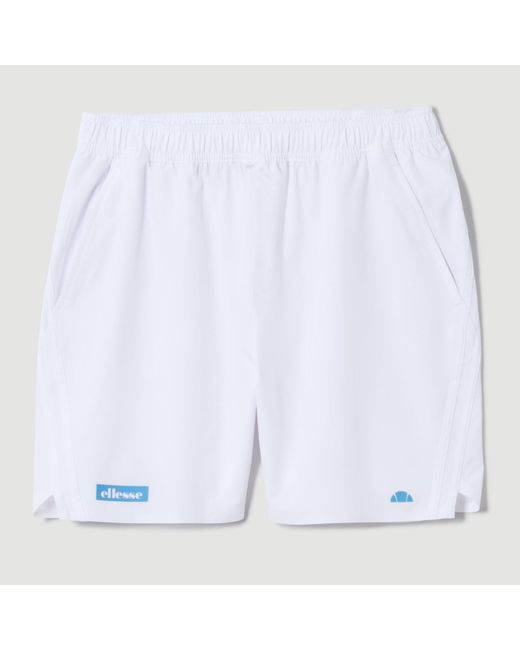 Ellesse White Pierro Short for men