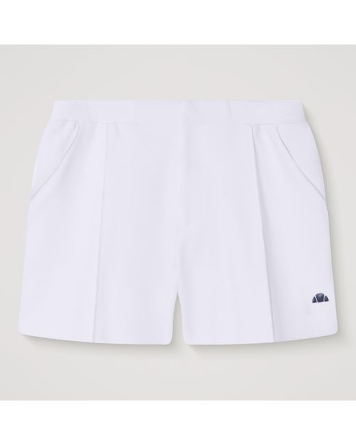 Ellesse White Reliani Short for men