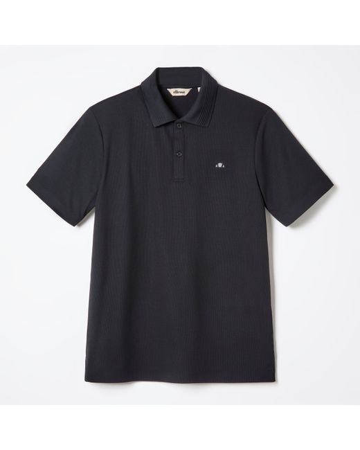 Ellesse Black Edmond Polo for men