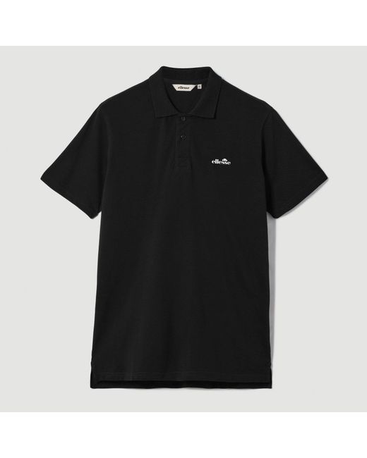 Ellesse Black Senago Polo for men