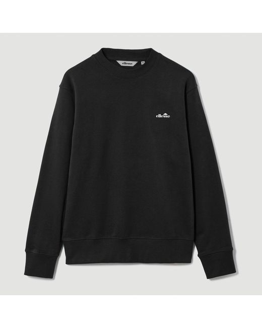 Ellesse Black Corcolle Sweatshirt for men