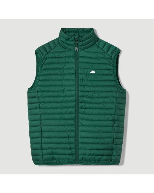 Ellesse Green Pal Padded Gilet Dark for men