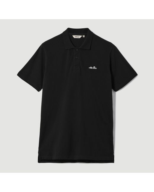 Ellesse Black Senago Polo for men