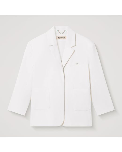 Ellesse White Tailored Blazer