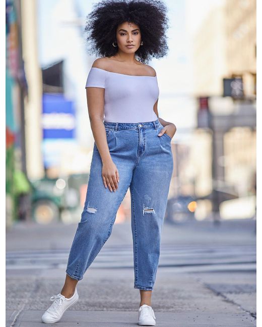plus size white off the shoulder bodysuit