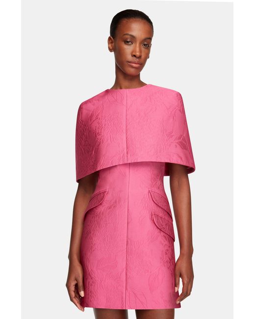 Emilia Wickstead Pink Virginie Cape