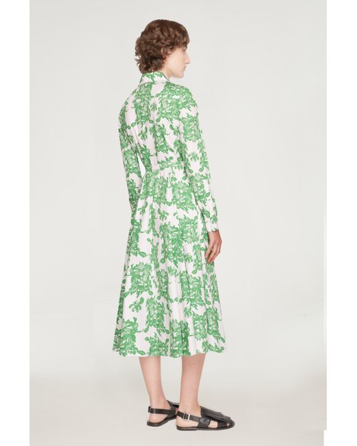 Emilia Wickstead Green Emmalyna Dress