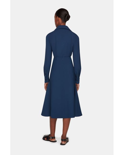 Emilia Wickstead Blue Izod Top