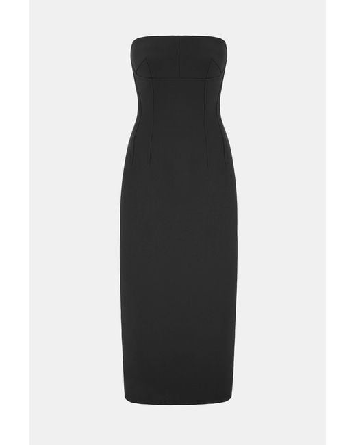 Emilia Wickstead Black Zenovia Dress