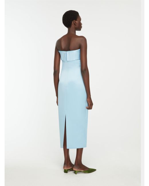 Emilia Wickstead Blue Keeley Dress