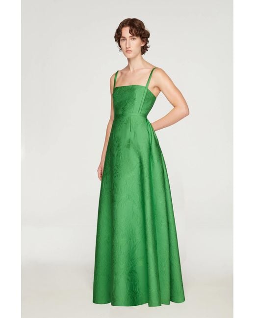 Emilia Wickstead Green Mathilde Dress