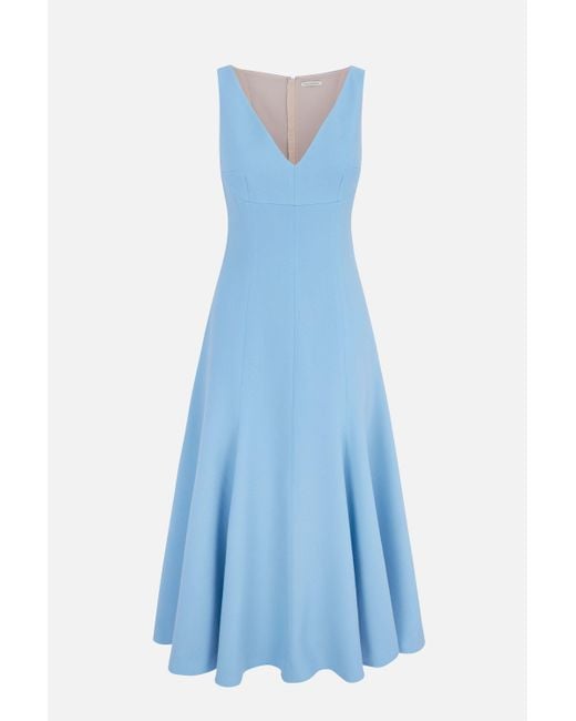 Emilia Wickstead Blue Geneve Dress
