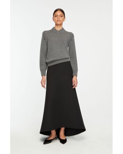 Emilia Wickstead Blue Synan Skirt