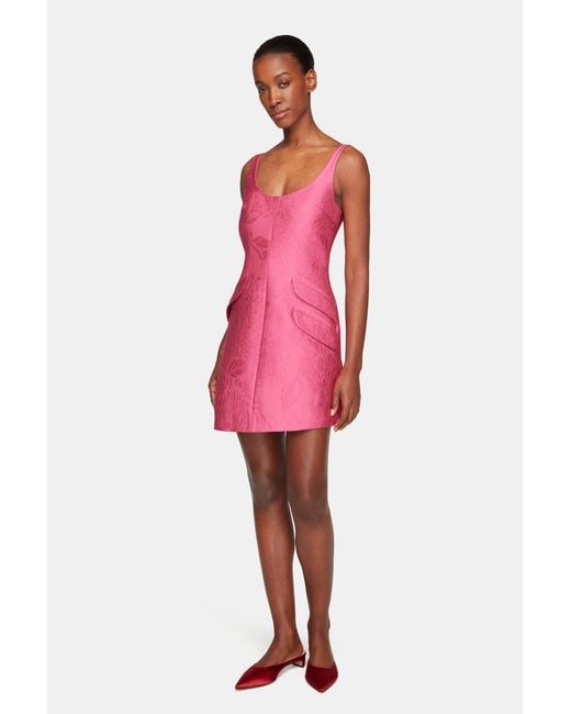 Emilia Wickstead Pink Talia Dress
