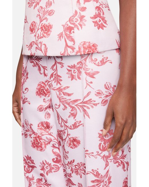 Emilia Wickstead Pink Daffy Trousers