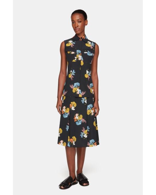 Emilia Wickstead Blue Navanne Top