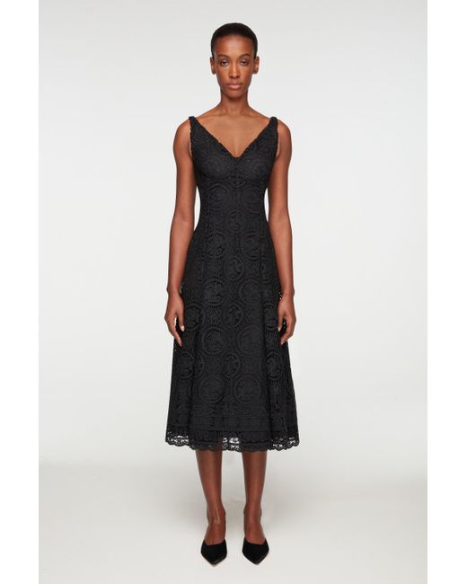 Emilia Wickstead Black Geneve Dress