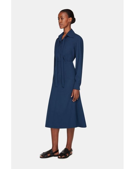 Emilia Wickstead Blue Izod Top