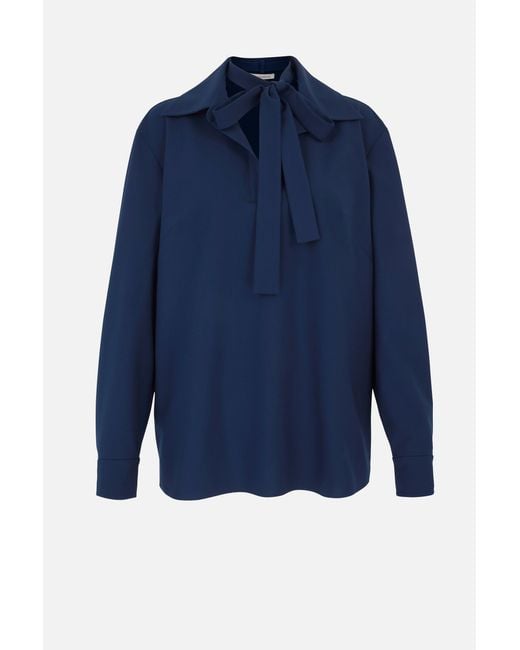 Emilia Wickstead Blue Izod Top