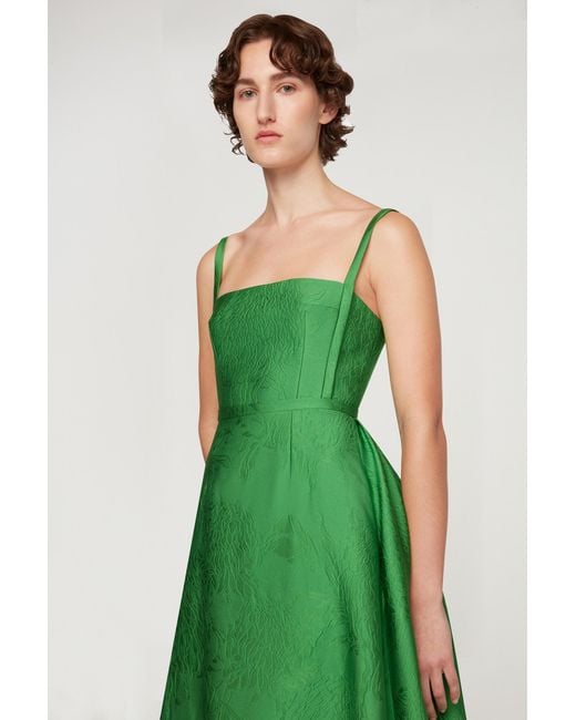 Emilia Wickstead Green Mathilde Dress