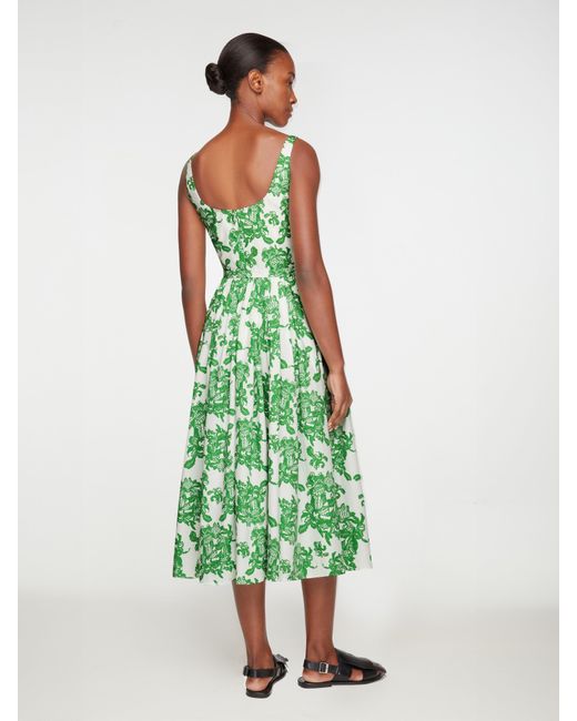 Emilia Wickstead Green Eglantine Dress