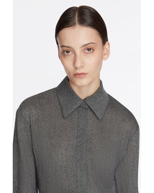 Emilia Wickstead Blue Bergman Top