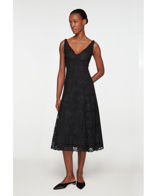 Emilia Wickstead Black Geneve Dress