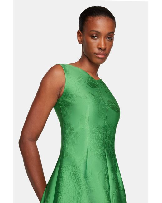 Emilia Wickstead Green Octavie Dress